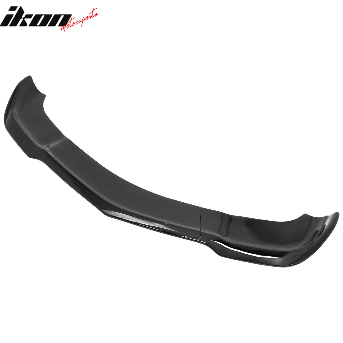 2012-2014 Dodge Charger SRT8 IKON Style Gloss Black Front Bumper Lip PP 3PCS