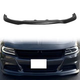 2015-2023 Dodge Charger Base Unpainted Black Front Bumper Lip Chin PU