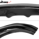 2015-2023 Dodge Charger IKON V2 Style Gloss Black Front Bumper Lip PP 3PCS
