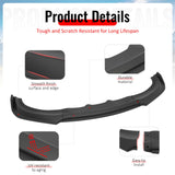 2015-2023 Dodge Charger IKON V2 Style Matte Black Front Bumper Lip PP 3PCS