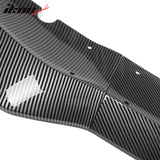 2015-2023 Dodge Charger IKON V3 Style Front Bumper Lip ABS