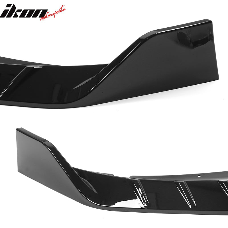 2015-2023 Dodge Charger IKON V3 Style Front Bumper Lip ABS