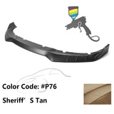 2015-2023 Dodge Charger IKON V3 Style Front Bumper Lip ABS