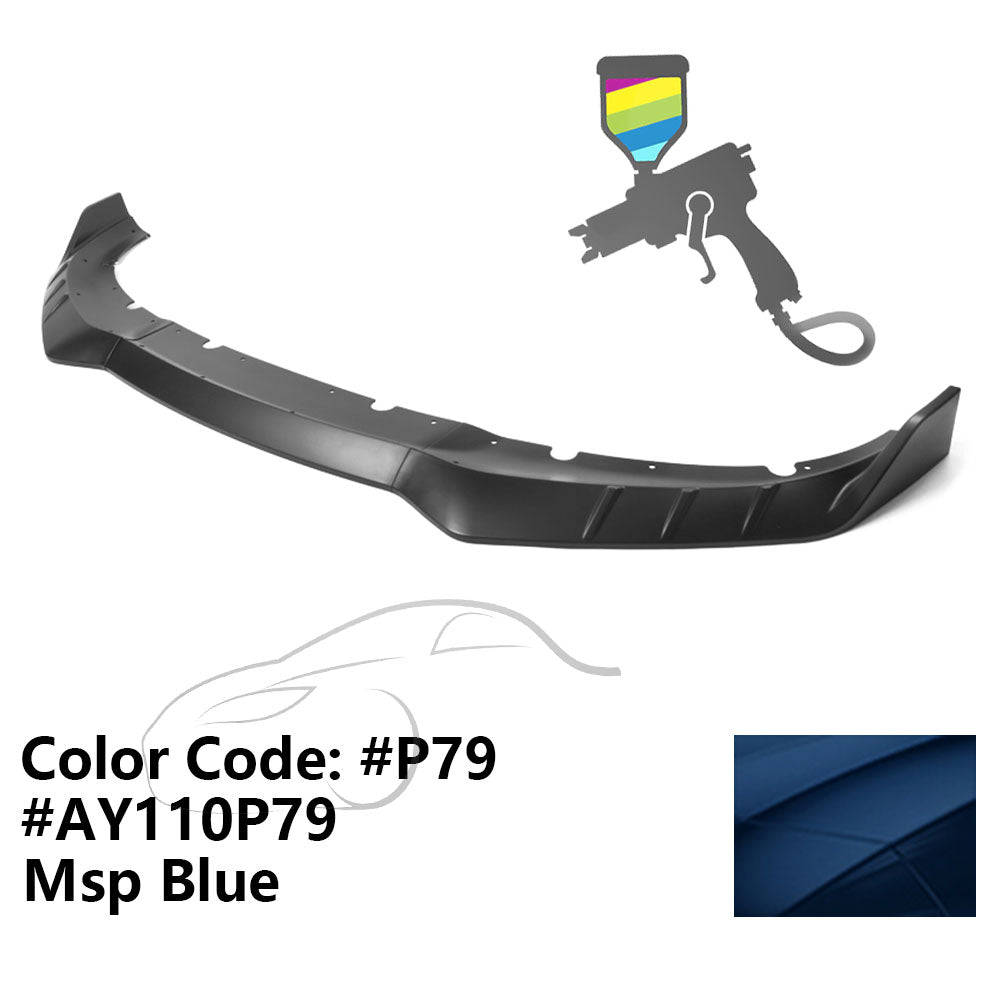 2015-2023 Dodge Charger IKON V3 Style Front Bumper Lip ABS