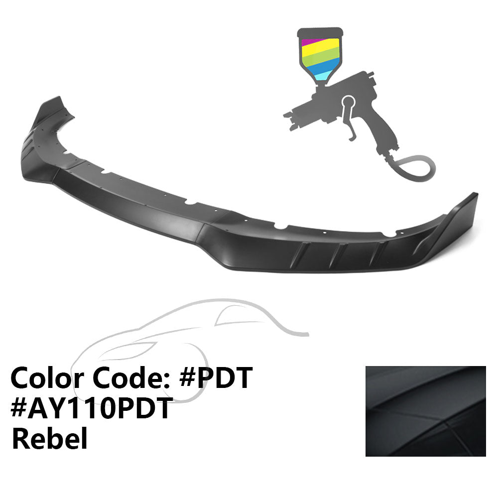 2015-2023 Dodge Charger IKON V3 Style Front Bumper Lip ABS