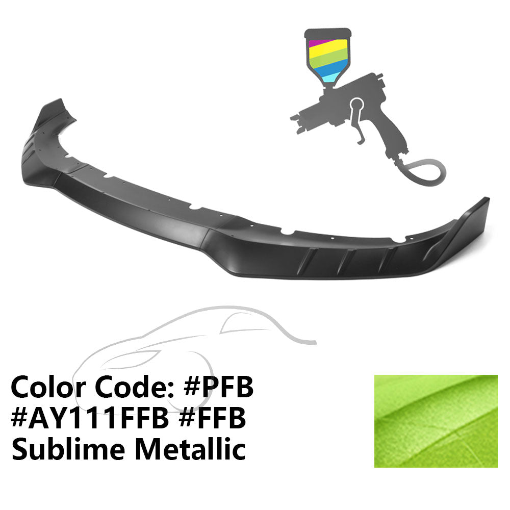 2015-2023 Dodge Charger IKON V3 Style Front Bumper Lip ABS