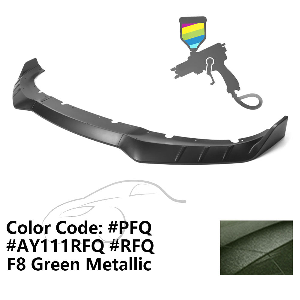 2015-2023 Dodge Charger IKON V3 Style Front Bumper Lip ABS