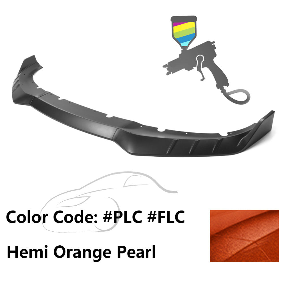 2015-2023 Dodge Charger IKON V3 Style Front Bumper Lip ABS