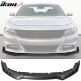2015-2023 Dodge Charger IKON V3 Style Front Bumper Lip ABS