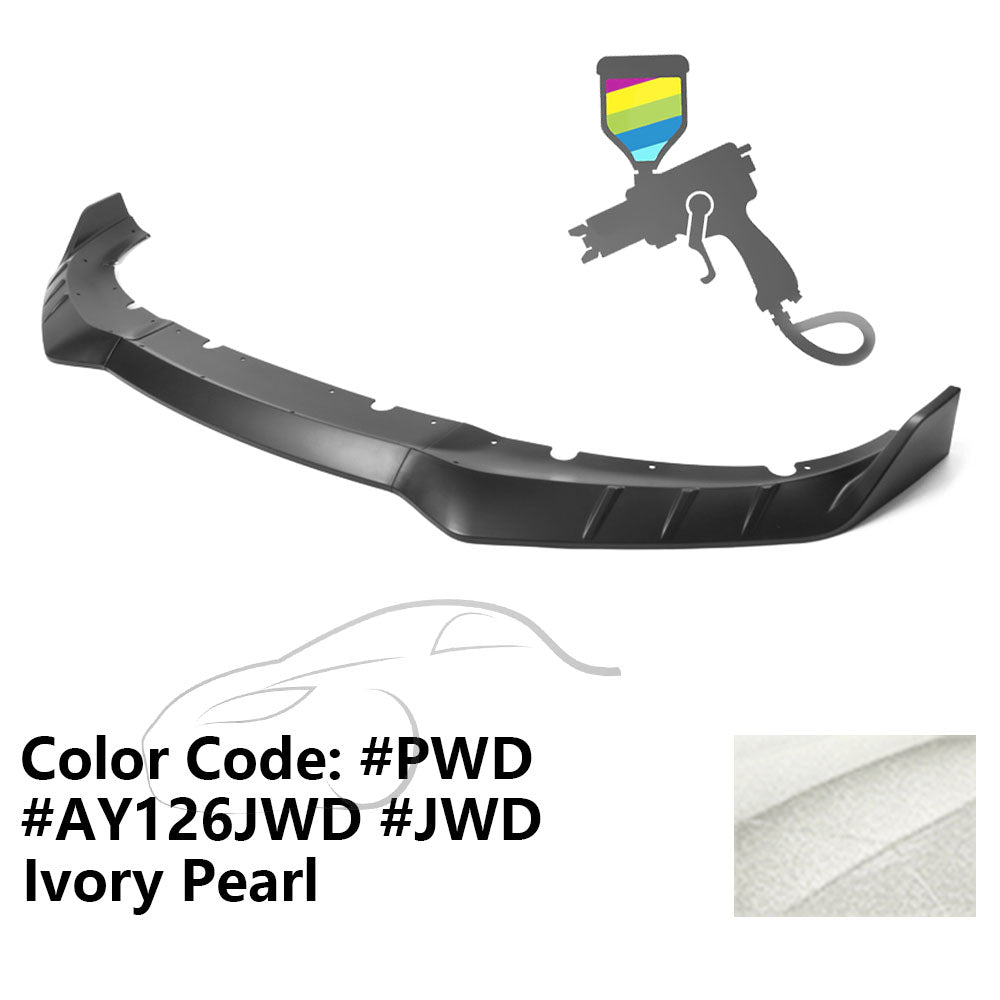 2015-2023 Dodge Charger IKON V3 Style Front Bumper Lip ABS