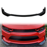 2015-2023 Dodge Charger SRT V1 Style  Front Bumper Lip 3PCS ABS