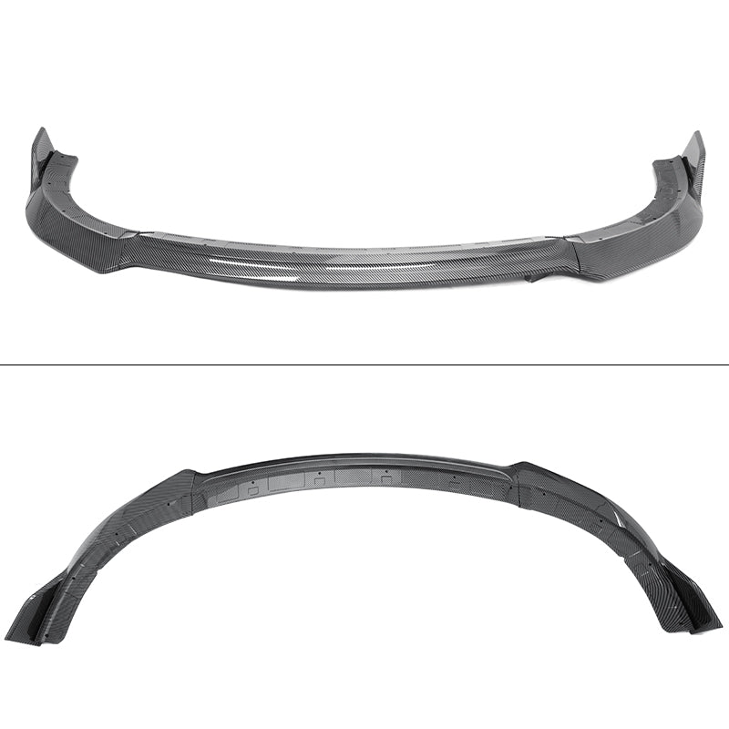 2015-2023 Dodge Charger V4 A Style Carbon Fiber Print Front Bumper Lip