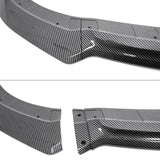 2015-2023 Dodge Charger V4 A Style Carbon Fiber Print Front Bumper Lip