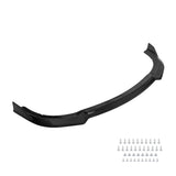 2015-2023 Dodge Charger V4 A Style Gloss Black Front Bumper Lip ABS
