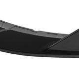 2015-2023 Dodge Charger V4 A Style Gloss Black Front Bumper Lip ABS