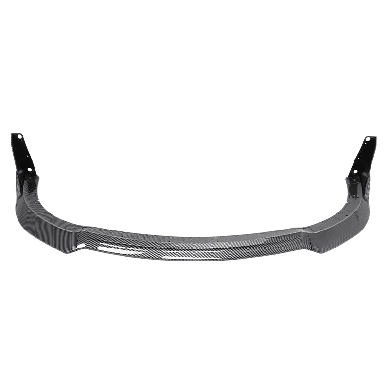 2015-2023 Dodge Charger V4 B Style Carbon Fiber Print Front Bumper Lip