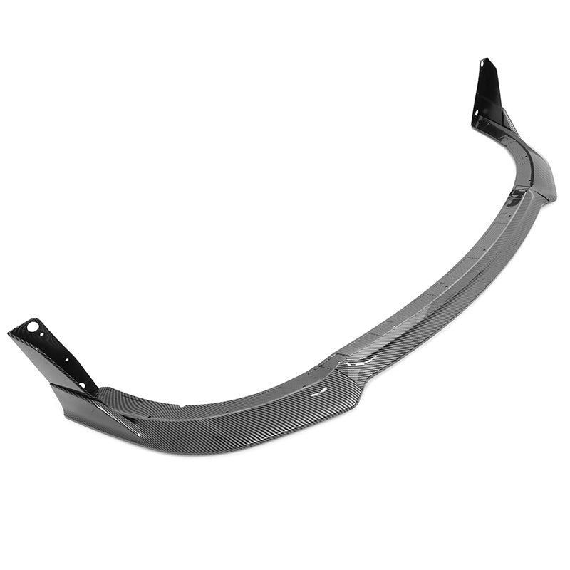 2015-2023 Dodge Charger V4 B Style Carbon Fiber Print Front Bumper Lip
