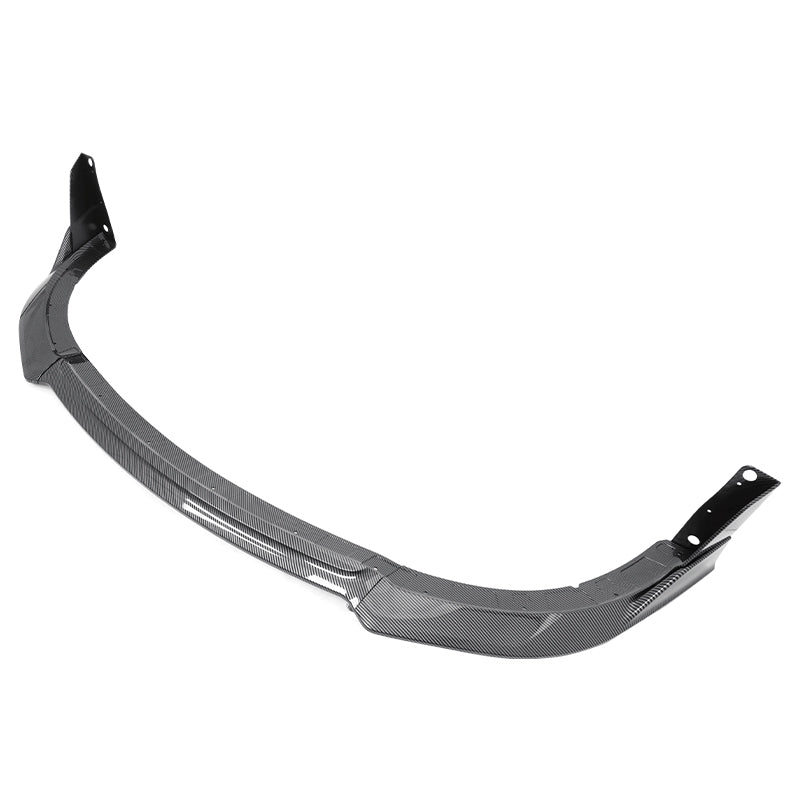 2015-2023 Dodge Charger V4 B Style Carbon Fiber Print Front Bumper Lip
