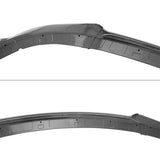 2015-2023 Dodge Charger V4 B Style Carbon Fiber Print Front Bumper Lip