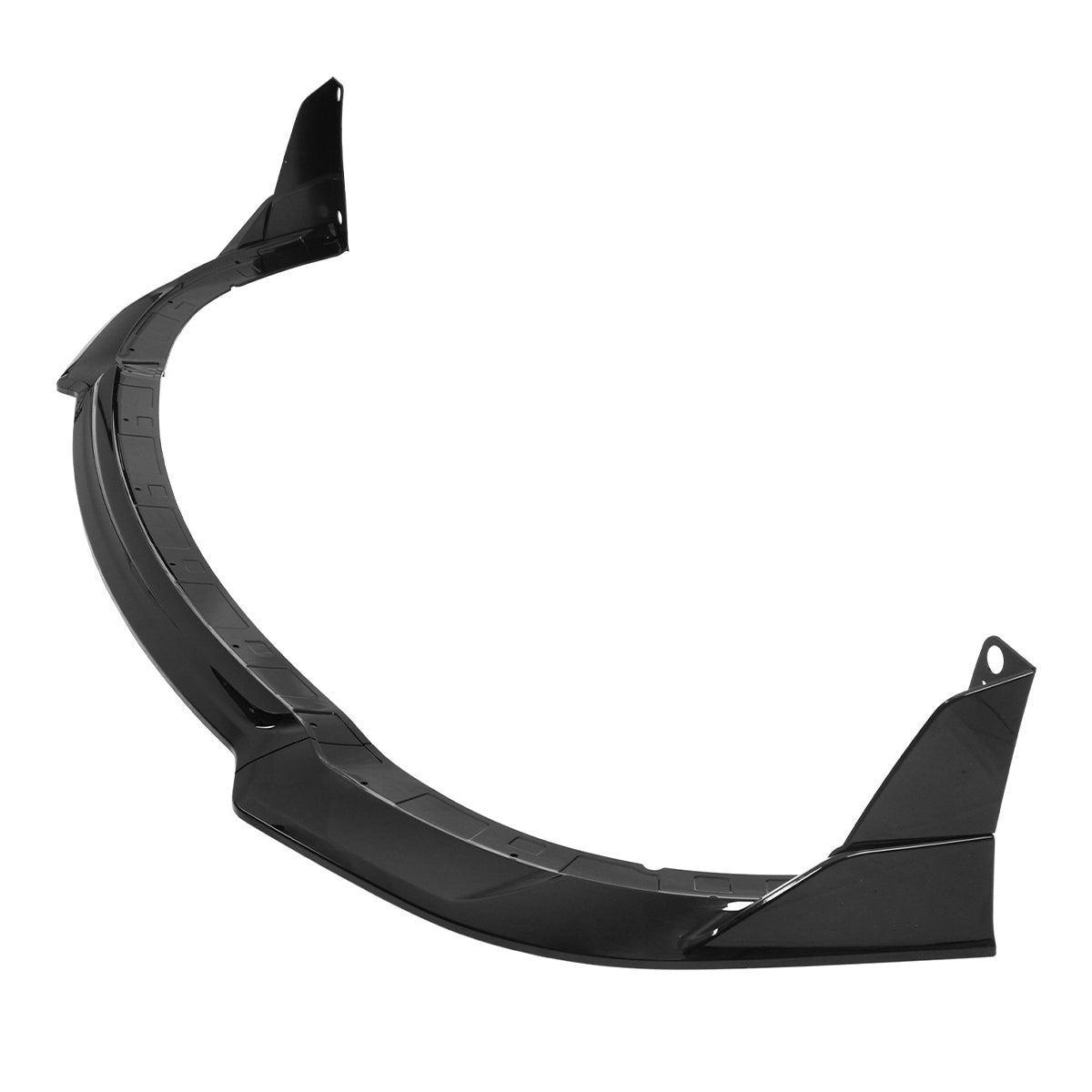 2015-2023 Dodge Charger V4 B Style Gloss Black Front Bumper Lip ABS
