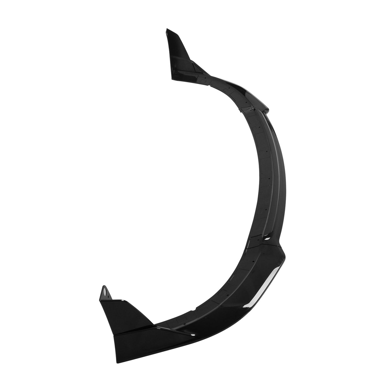 2015-2023 Dodge Charger V4 B Style Gloss Black Front Bumper Lip ABS