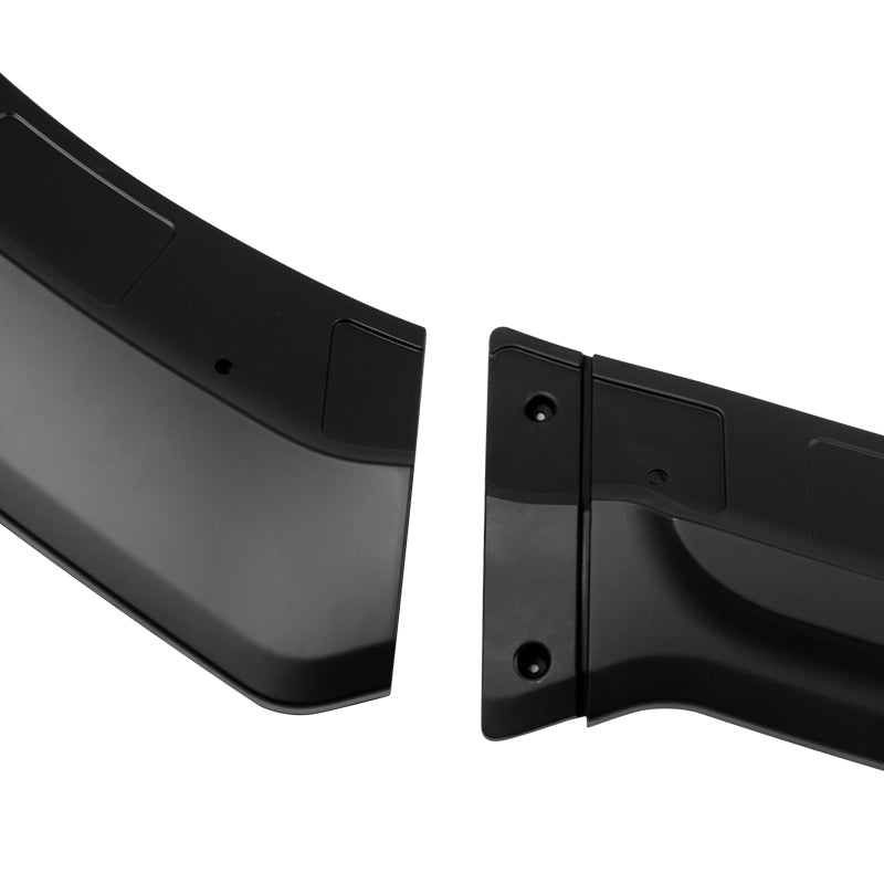 2015-2023 Dodge Charger V4 B Style Matte Black Front Bumper Lip ABS