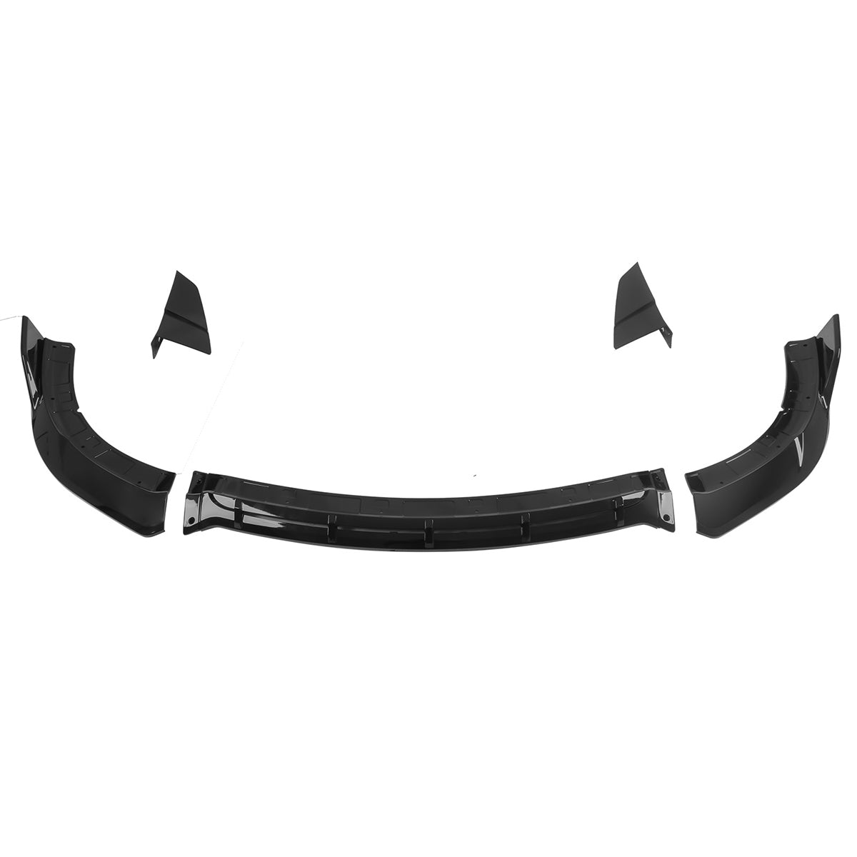 2015-2023 Dodge Charger V5 B Style Gloss Black Front Bumper Lip ABS