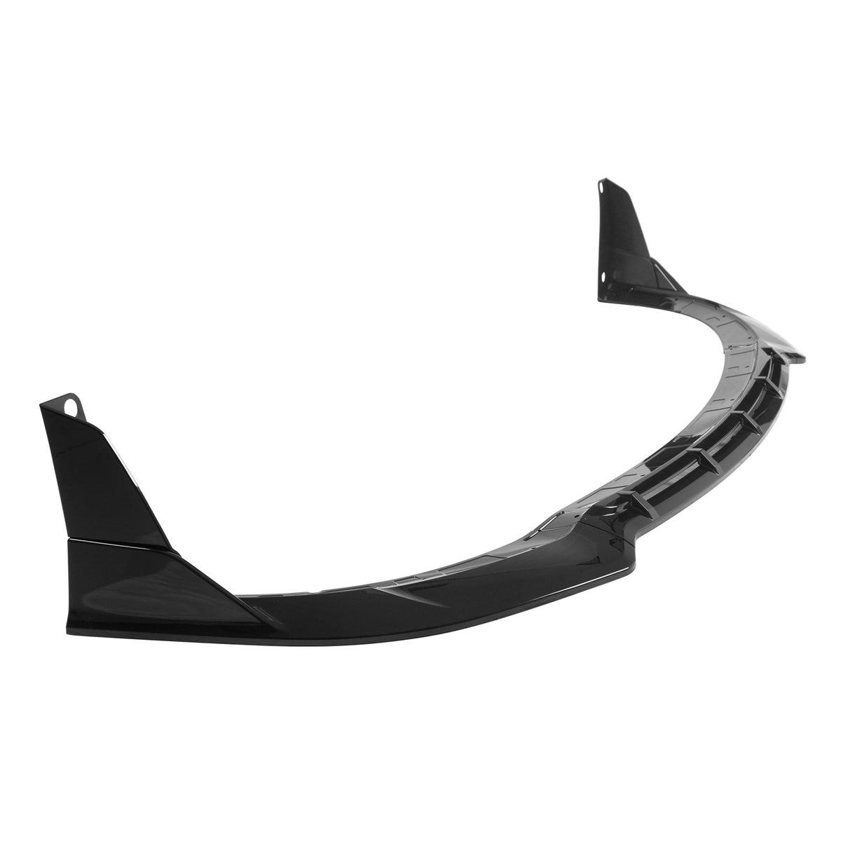 2015-2023 Dodge Charger V5 B Style Gloss Black Front Bumper Lip ABS
