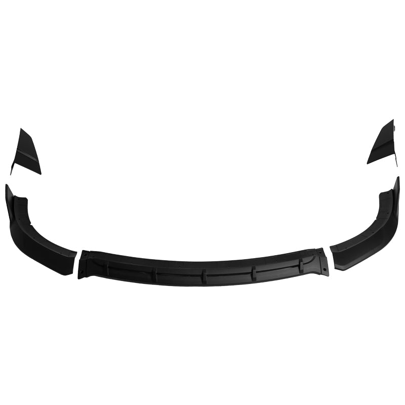 2015-2023 Dodge Charger V5 B Style Matte Black Front Bumper Lip ABS