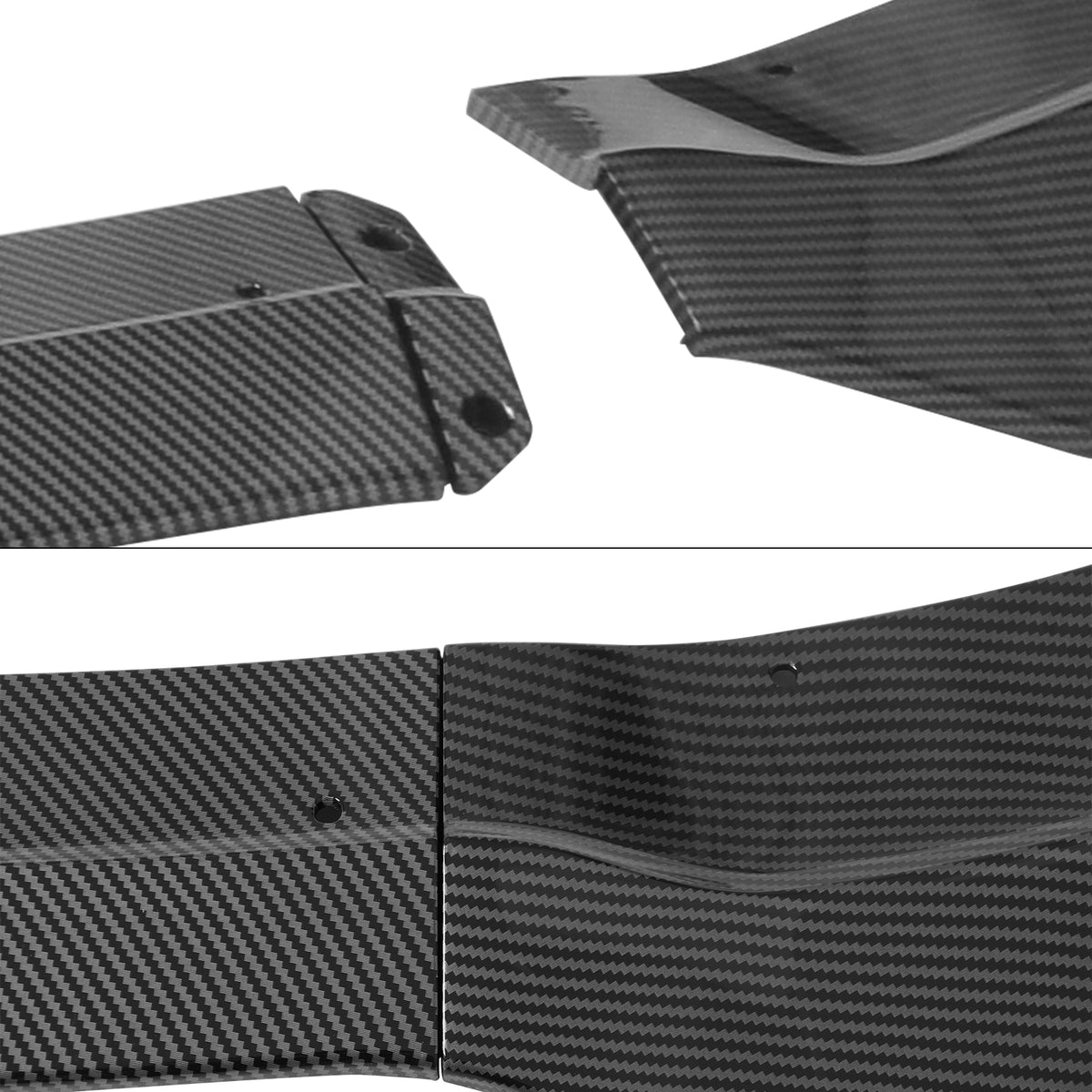 2015-2023 Dodge Charger V6 A Style Carbon Fiber Print Front Bumper Lip