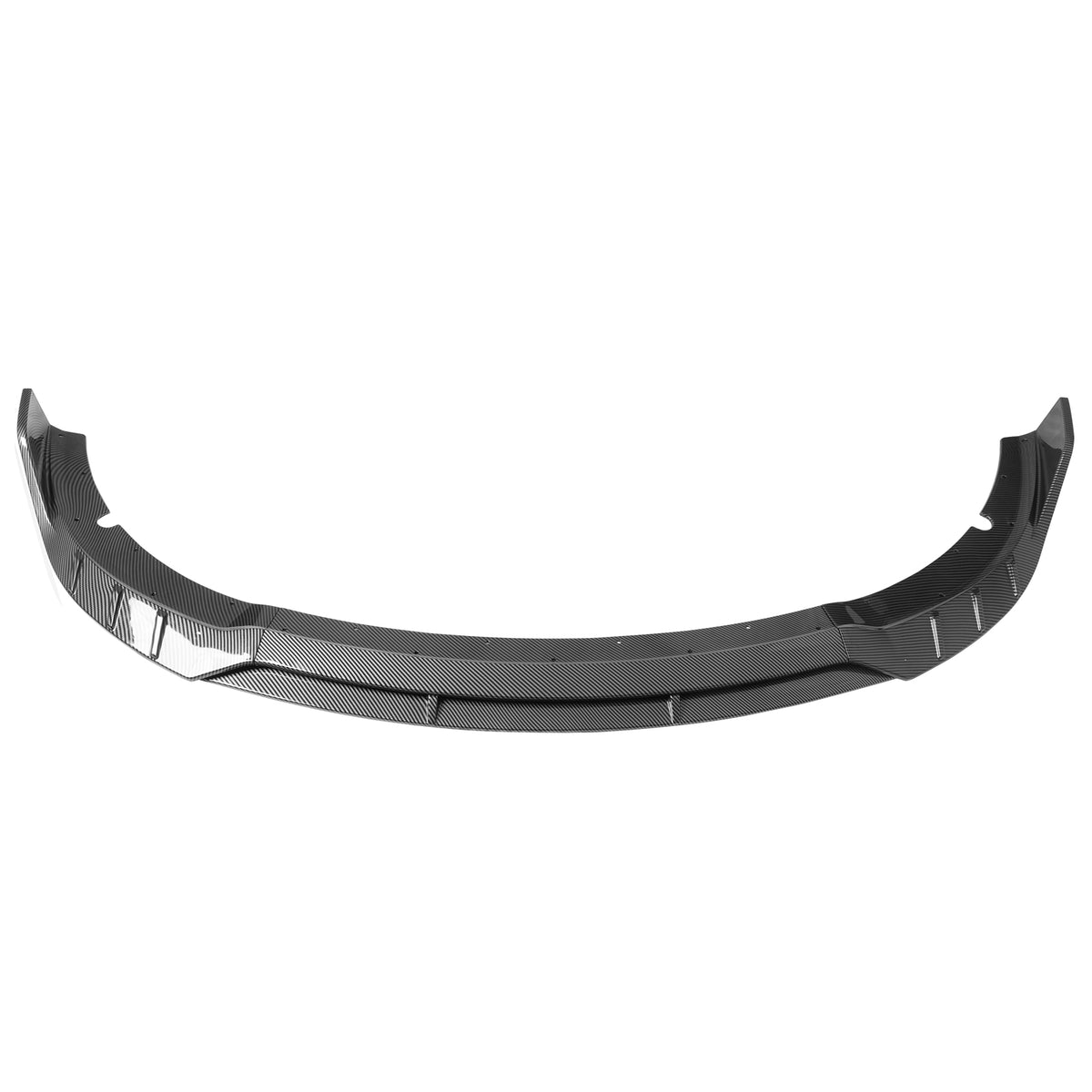 2015-2023 Dodge Charger V6 B Style Carbon Fiber Print Front Bumper Lip