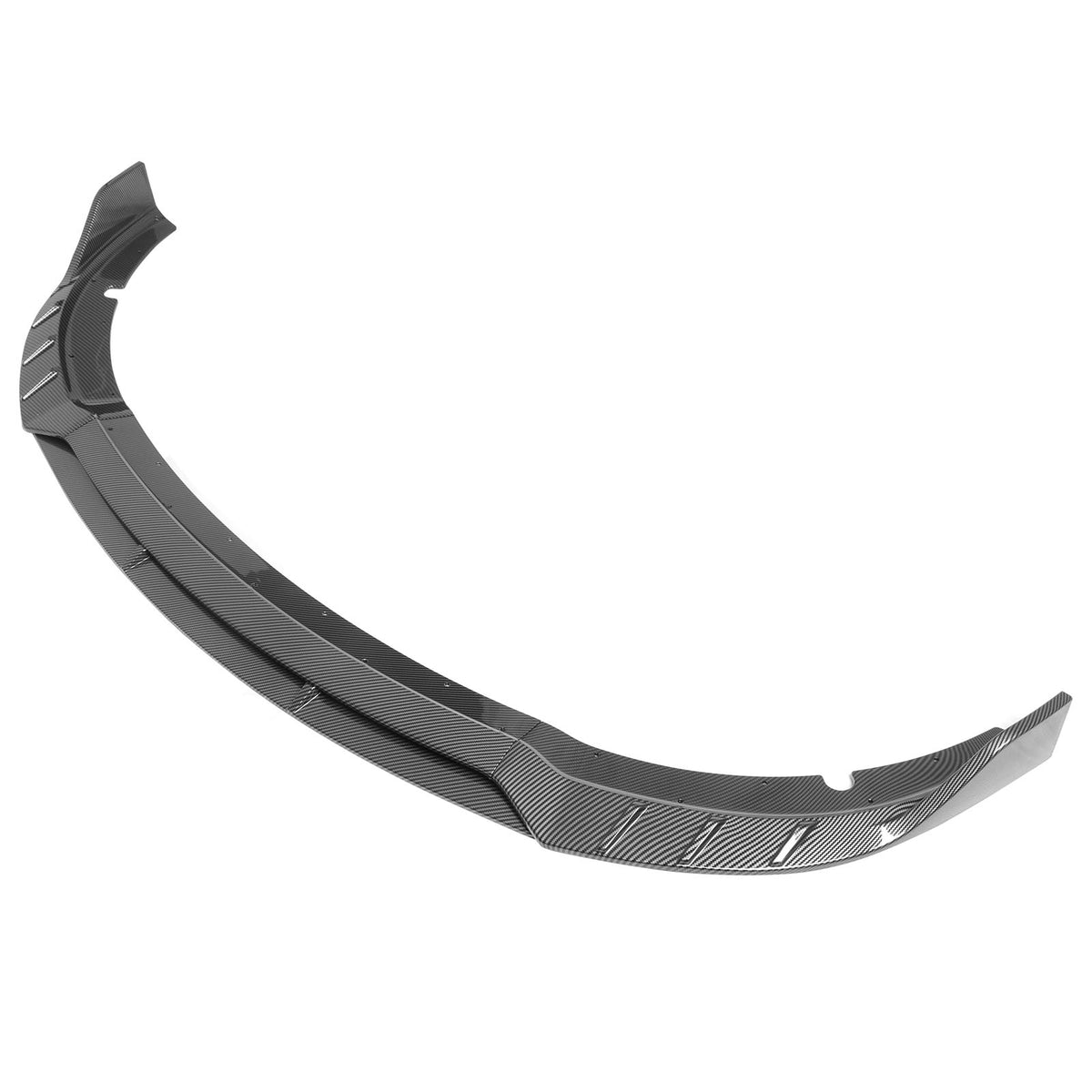 2015-2023 Dodge Charger V6 B Style Carbon Fiber Print Front Bumper Lip