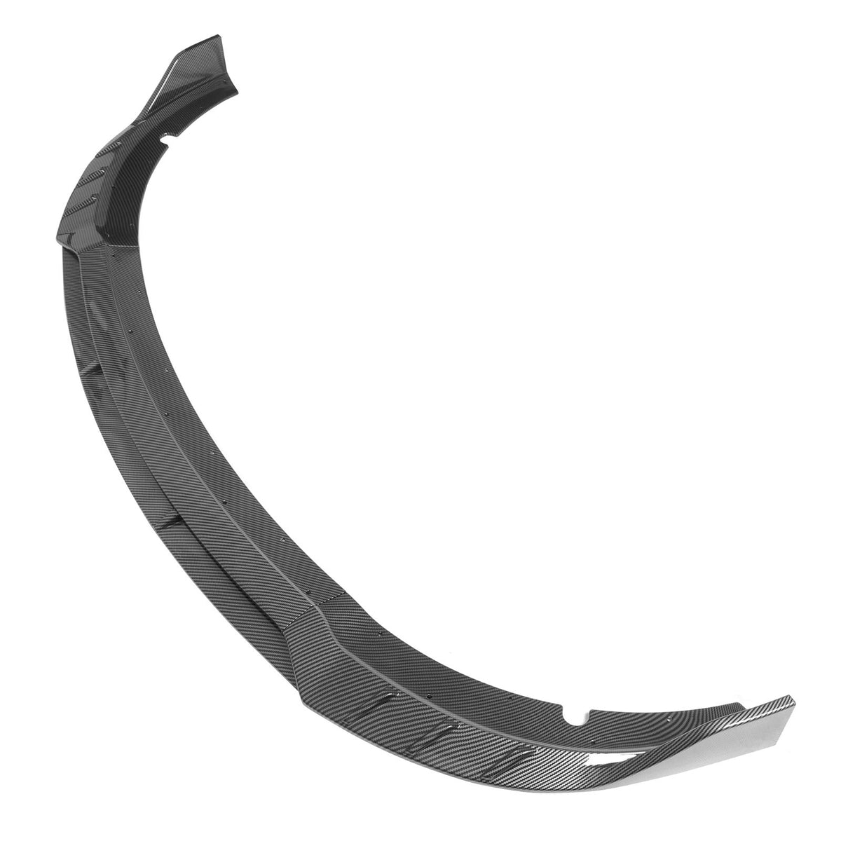 2015-2023 Dodge Charger V6 B Style Carbon Fiber Print Front Bumper Lip