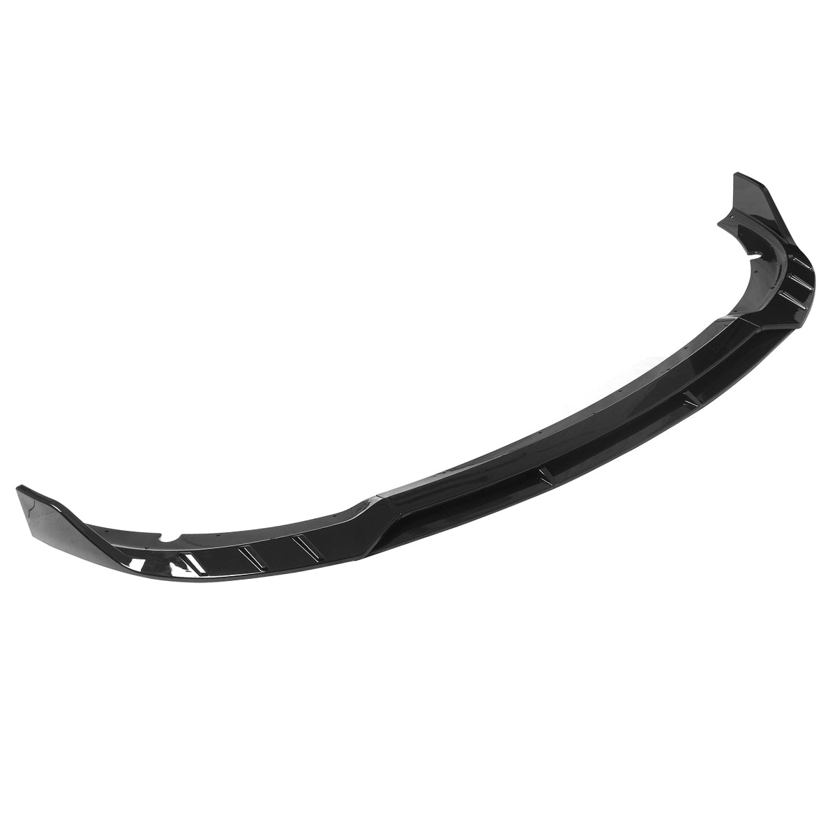 2015-2023 Dodge Charger V6 B Style Gloss Black Front Bumper Lip ABS