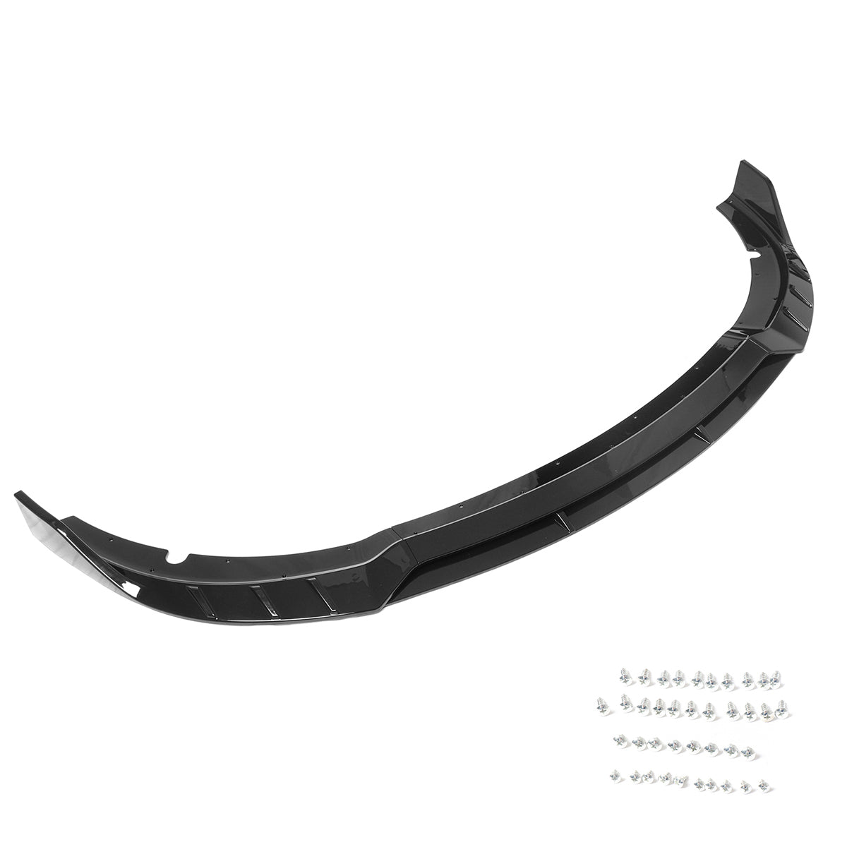 2015-2023 Dodge Charger V6 B Style Gloss Black Front Bumper Lip ABS