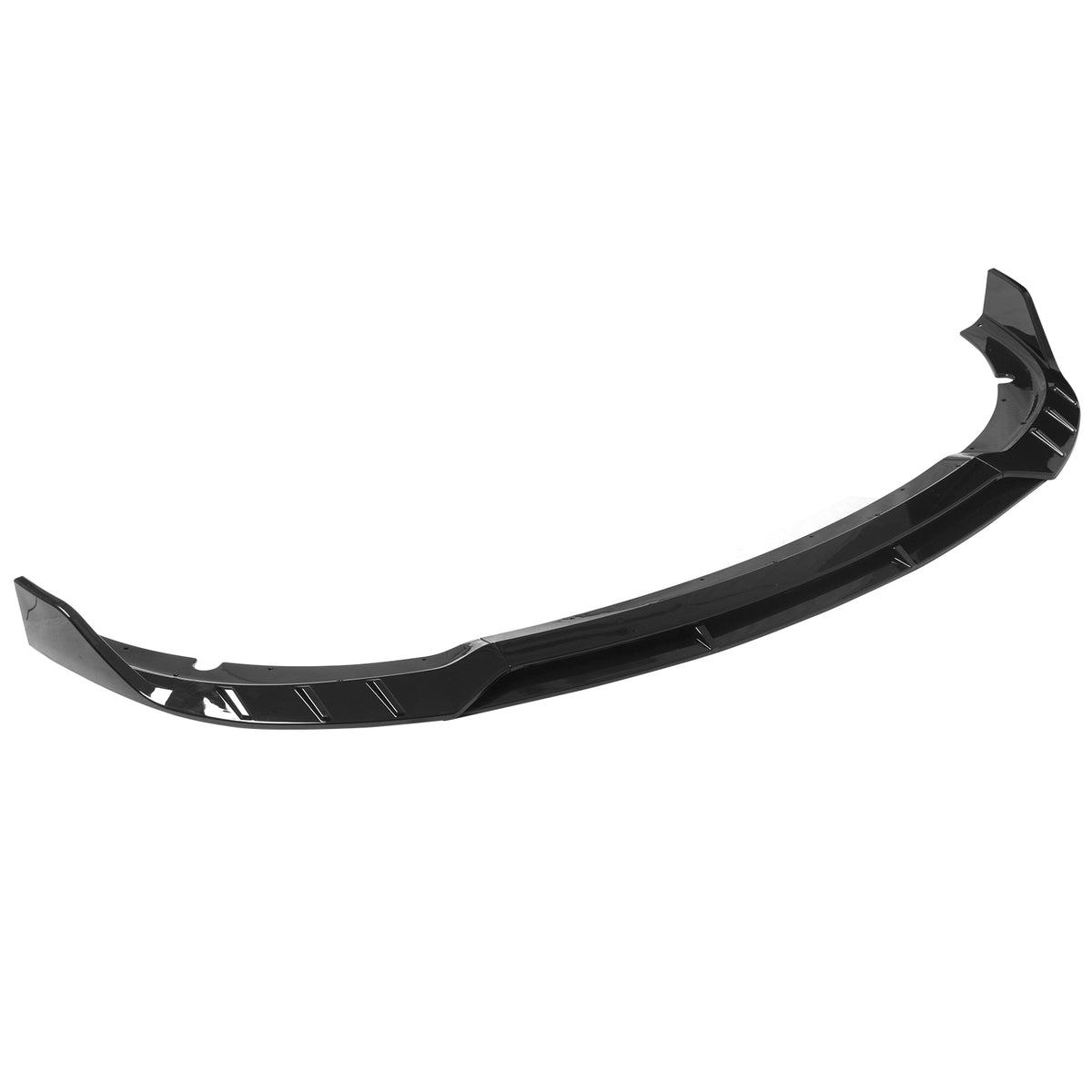 2015-2023 Dodge Charger V6 B Style Gloss Black Front Bumper Lip ABS