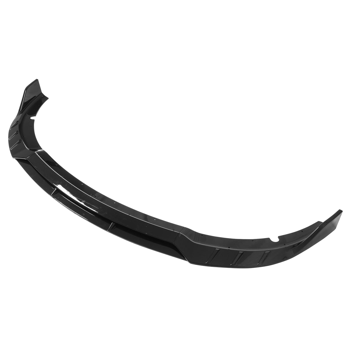2015-2023 Dodge Charger V6 B Style Gloss Black Front Bumper Lip ABS