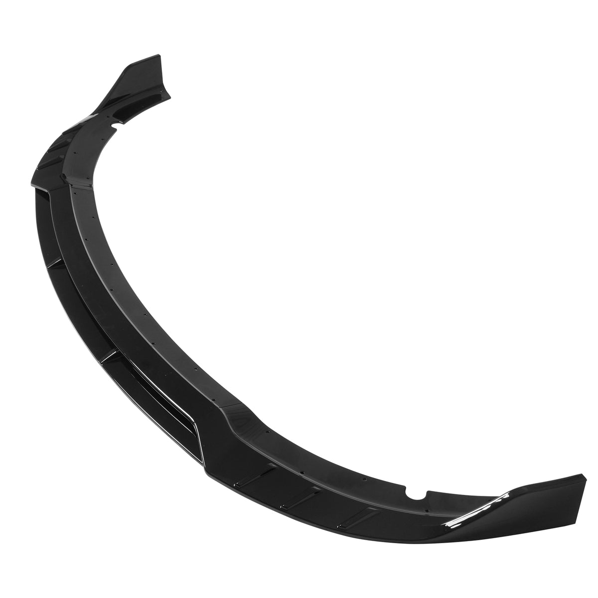 2015-2023 Dodge Charger V6 B Style Gloss Black Front Bumper Lip ABS
