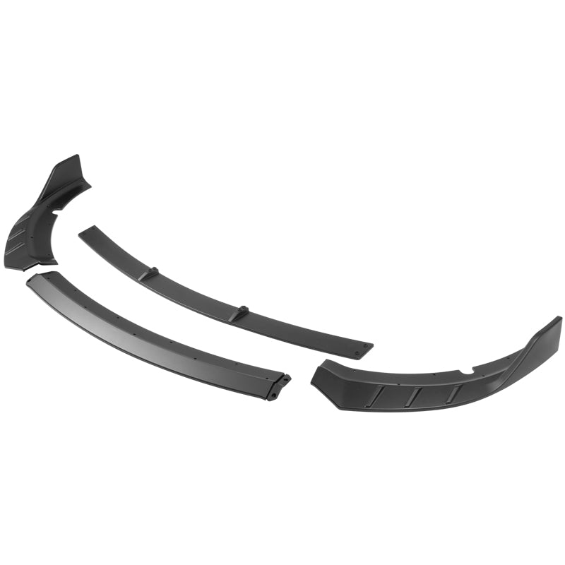 2015-2023 Dodge Charger V6 B Style Matte Black Front Bumper Lip ABS