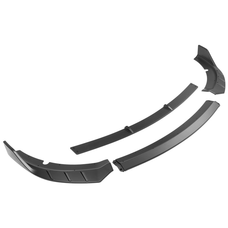 2015-2023 Dodge Charger V6 B Style Matte Black Front Bumper Lip ABS