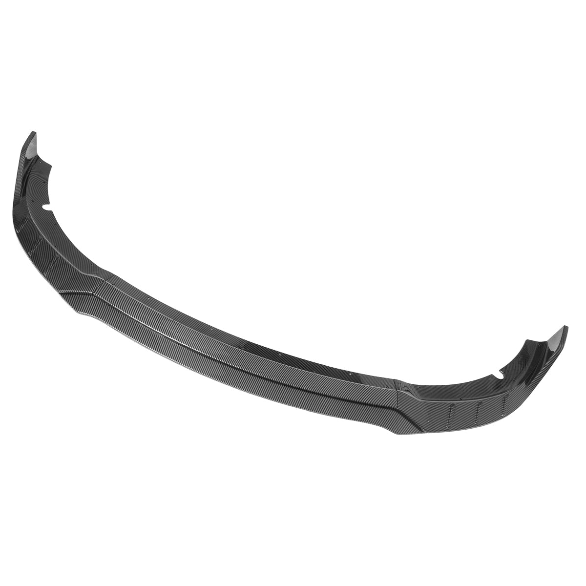 2015-2023 Dodge Charger V6 C Style Carbon Fiber Print Front Bumper Lip