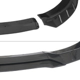 2015-2023 Dodge Charger V6 C Style Carbon Fiber Print Front Bumper Lip