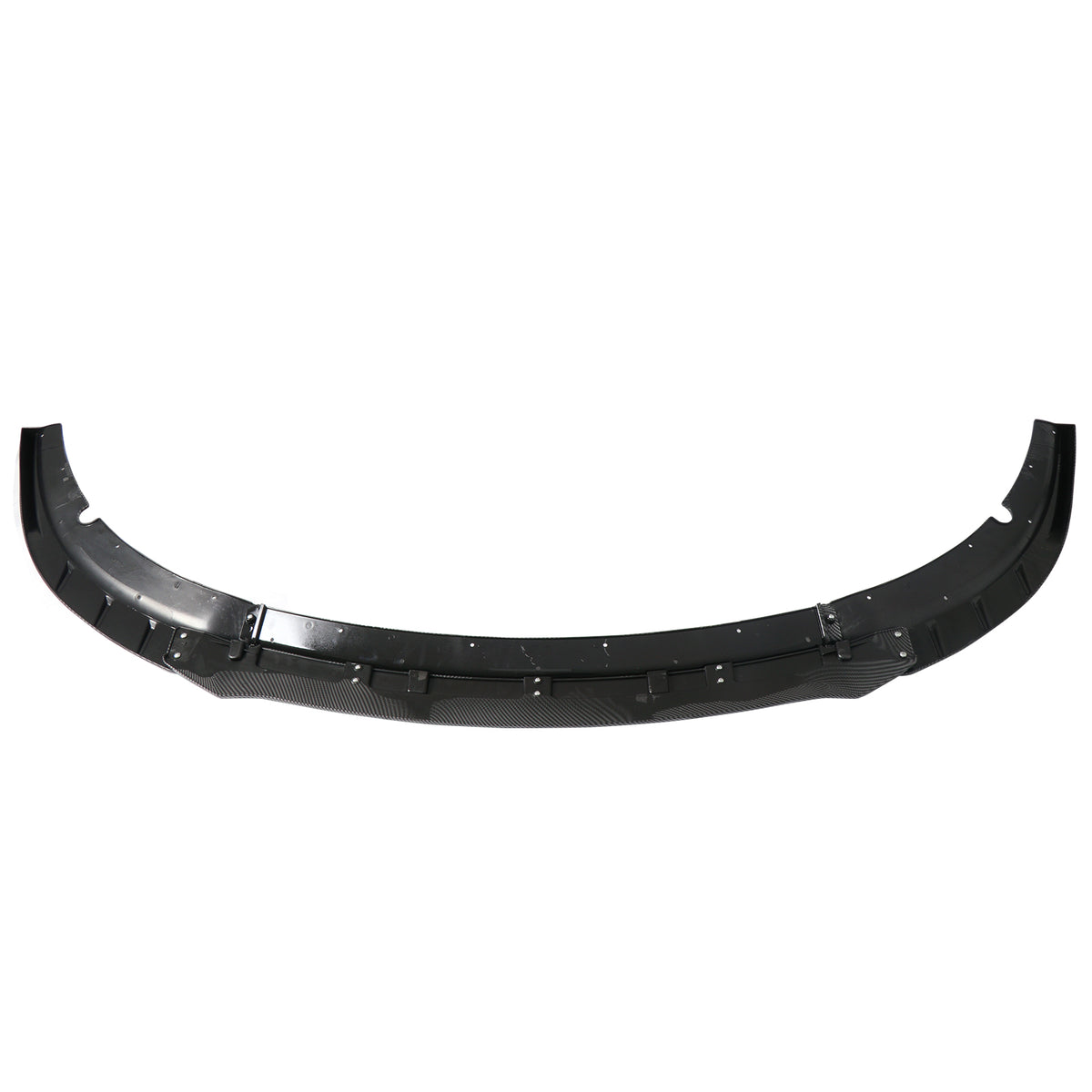 2015-2023 Dodge Charger V6 C Style Carbon Fiber Print Front Bumper Lip