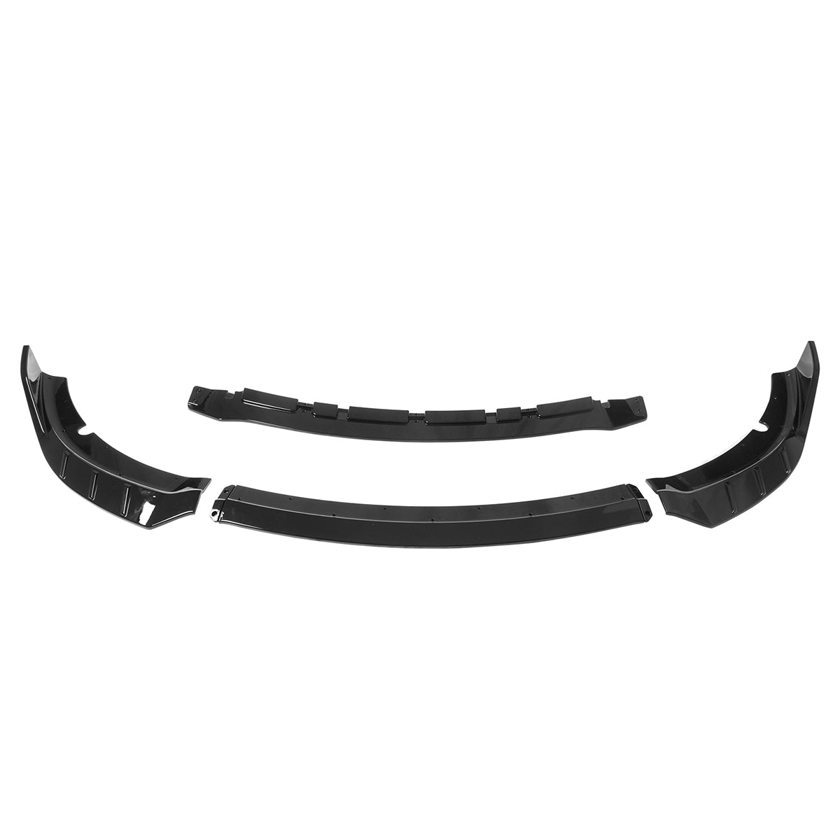 2015-2023 Dodge Charger V6 C Style Gloss Black Front Bumper Lip ABS