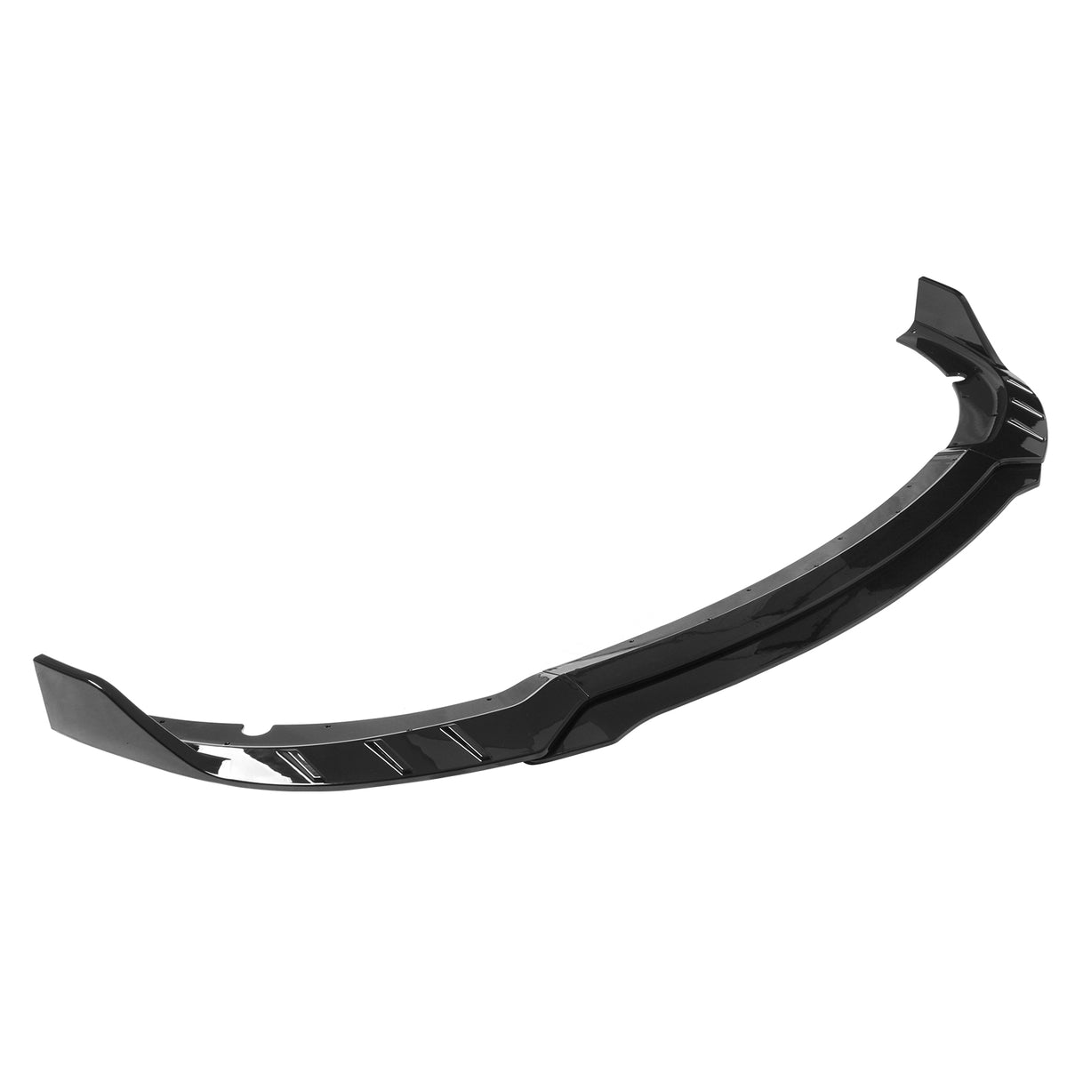2015-2023 Dodge Charger V6 C Style Gloss Black Front Bumper Lip ABS
