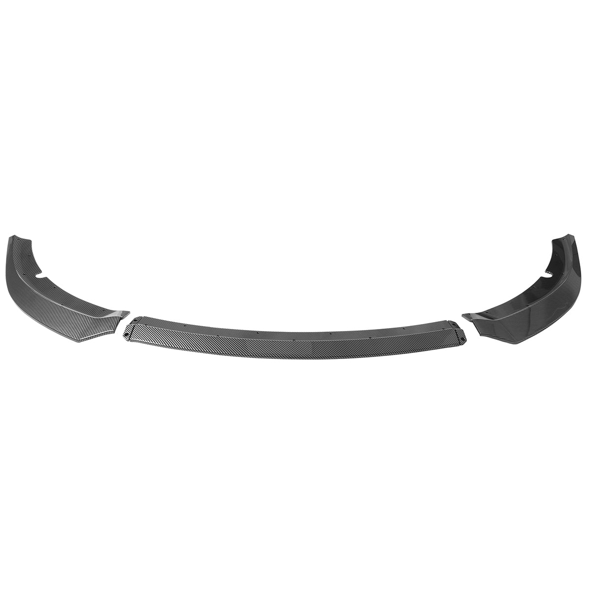 2015-2023 Dodge Charger V7 A Style Carbon Fiber Print Front Bumper Lip