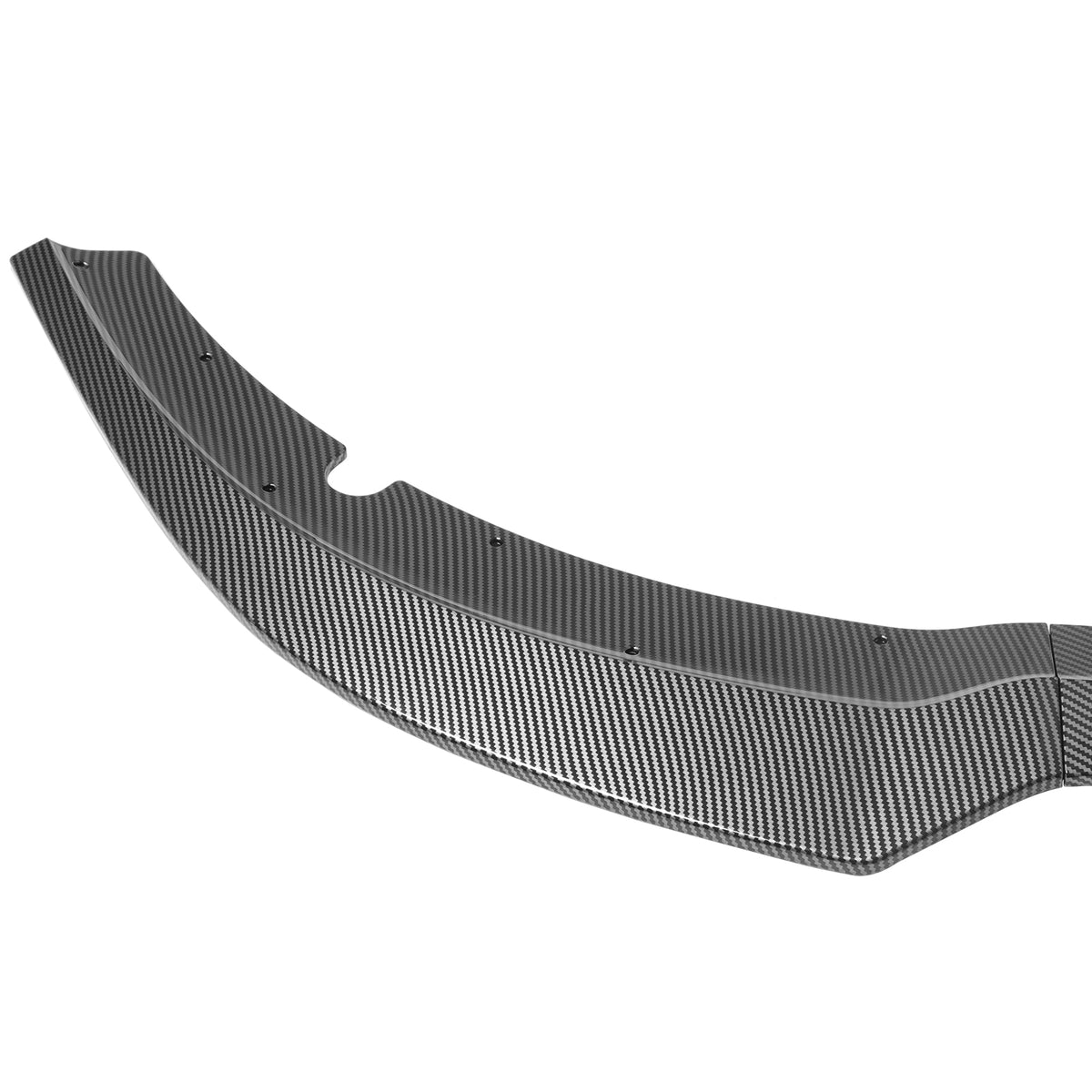 2015-2023 Dodge Charger V7 A Style Carbon Fiber Print Front Bumper Lip