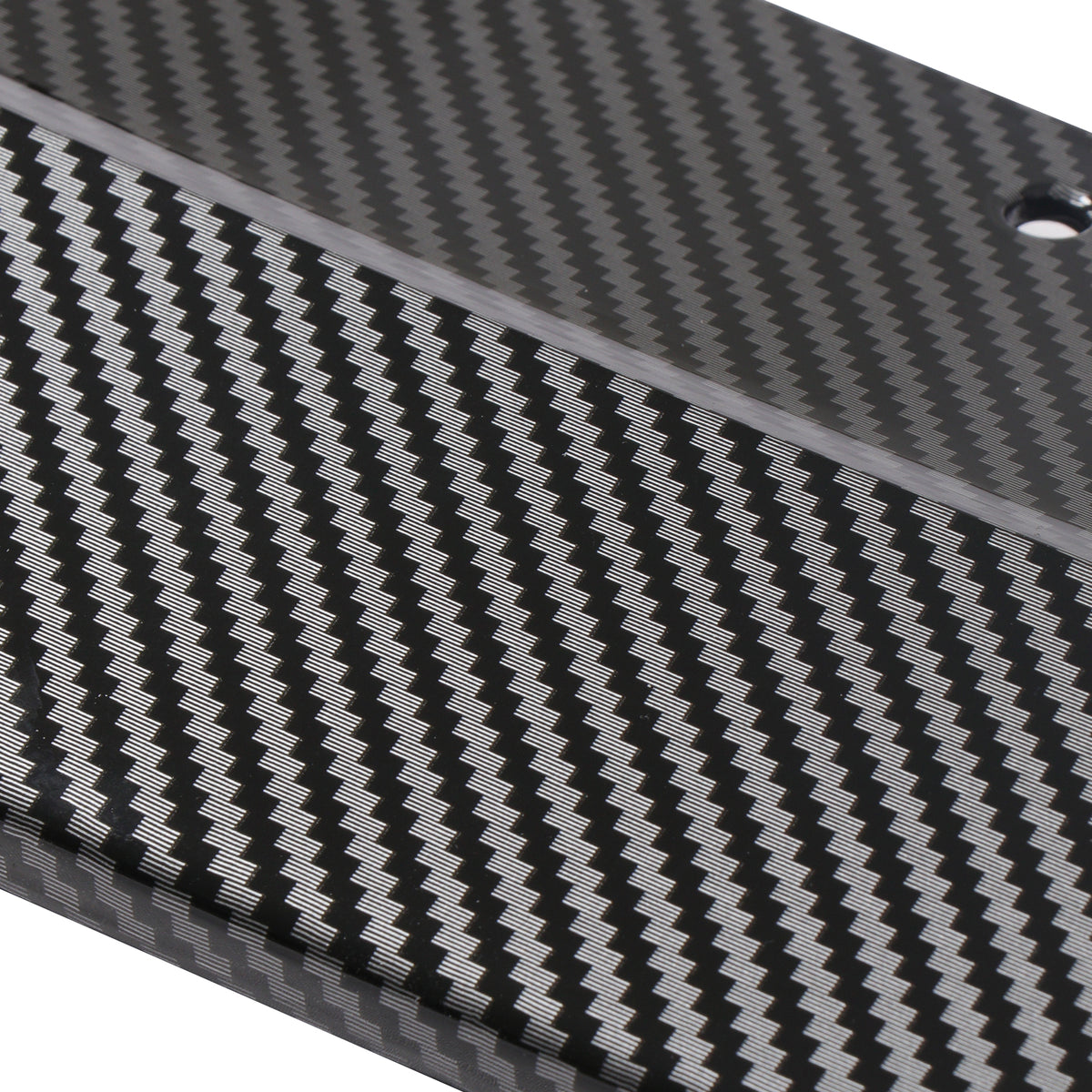 2015-2023 Dodge Charger V7 A Style Carbon Fiber Print Front Bumper Lip