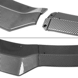 2015-2023 Dodge Charger V7 A Style Carbon Fiber Print Front Bumper Lip