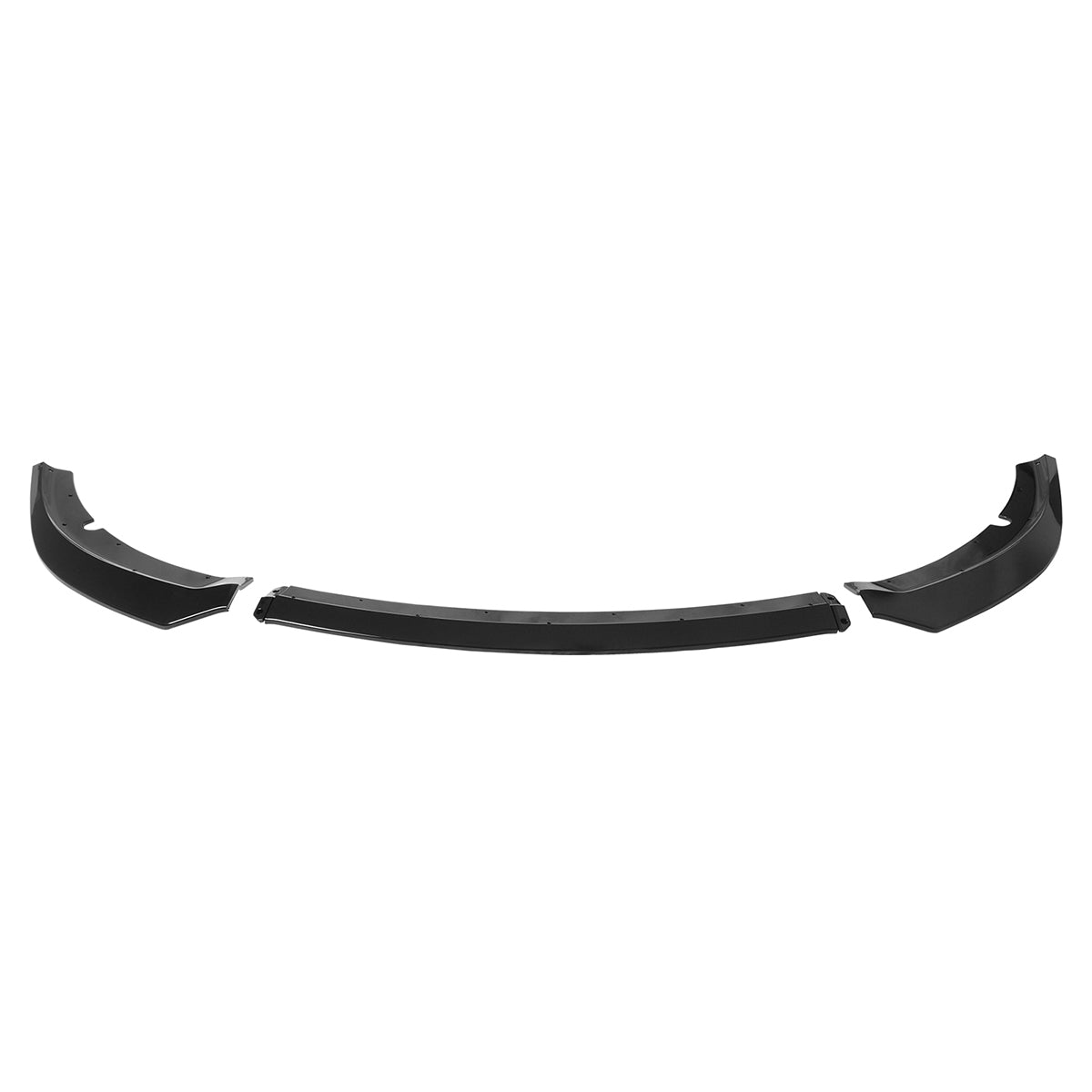 2015-2023 Dodge Charger V7 A Style Gloss Black Front Bumper Lip ABS